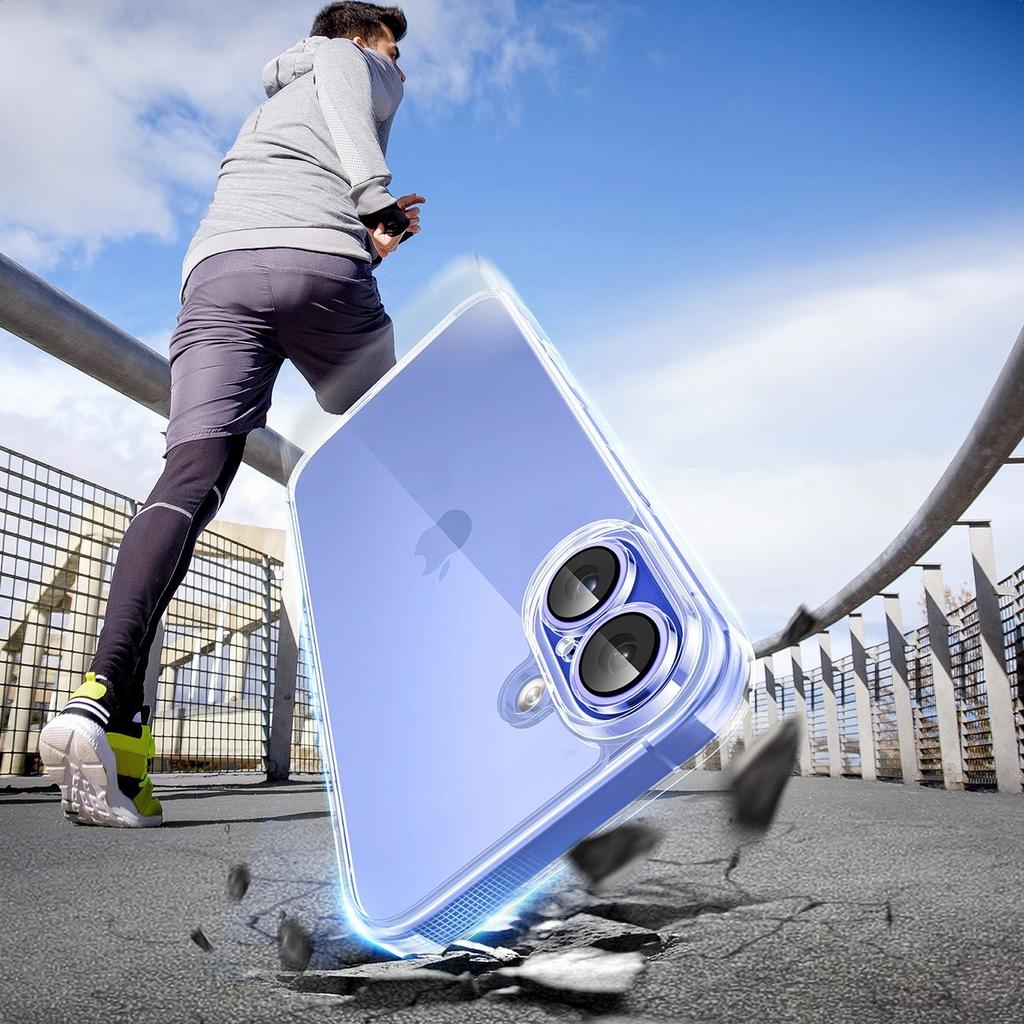 Ugreen Classy Transparent Protective Case for iPhone 16 Plus