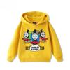 Детская одежда Модная Толстовка с Мультяшным Принтом Повседневная Простая Толстовка Худи Толстовки Мальчики