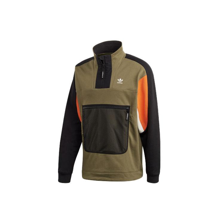 adidas Свитшот мужской Originals Оливково-зеленый GC8699
