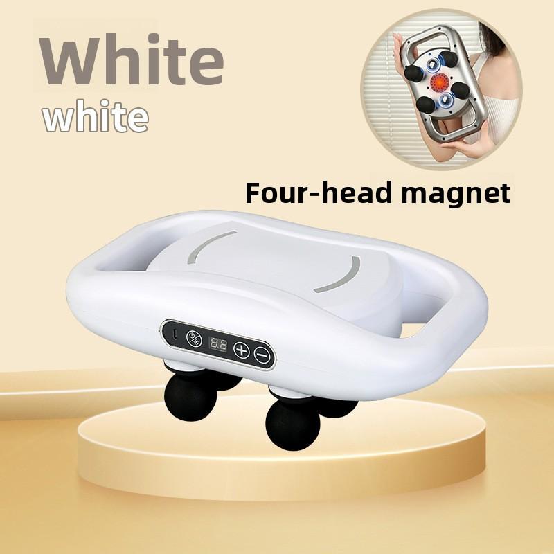 Новый фасциальный пистолет Четыре головки Шесть головок Массажер для расслабления мышц Специальный класс Мышечный пистолет Бодибилдинг Многофункциональный пистолет для шеи