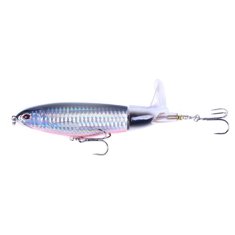 1 шт., Whopper Plopper, 10 см/13 г, приманка для верхней воды, искусственная жесткая приманка, мягкая вращающаяся хвостовая рыболовная снасть, рыболовная приманка