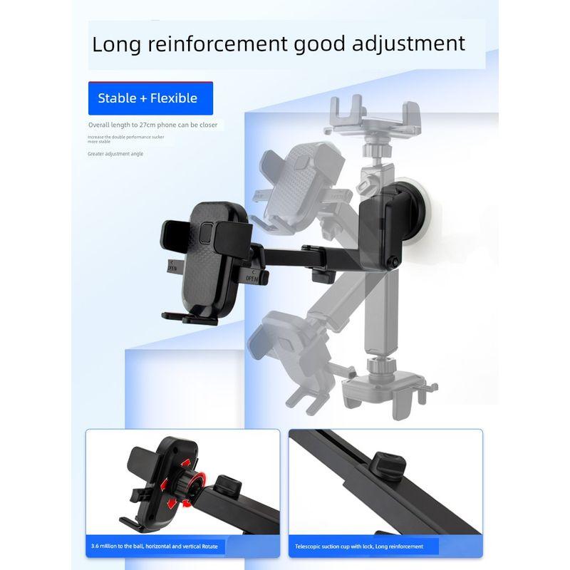 Large Truck Car Phone Holder Bubble Wrap Suction Cup Special Truck Mobile Phone Glass Suction Bracket Navigation Phone Holder Strong