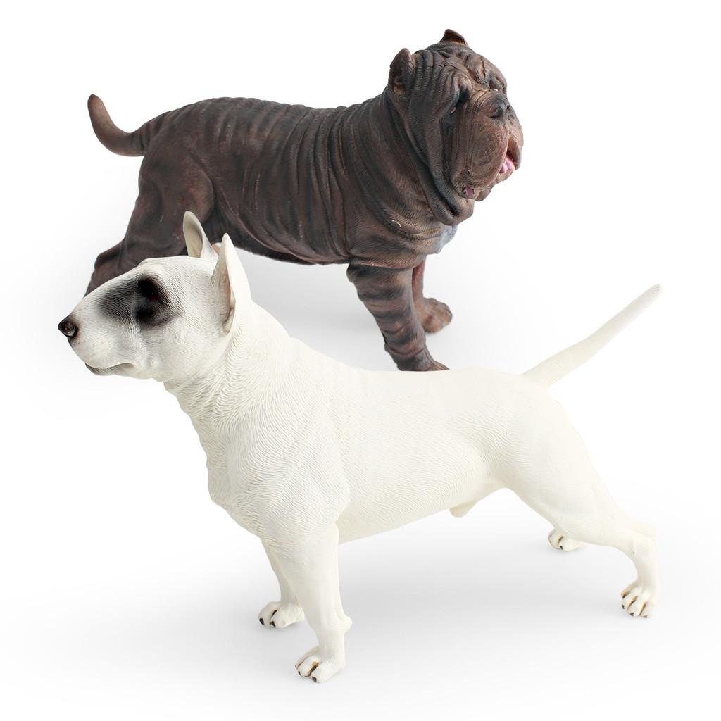 Large Pvc Dog Model Childrens Animal Toy For Learning And Collection Use