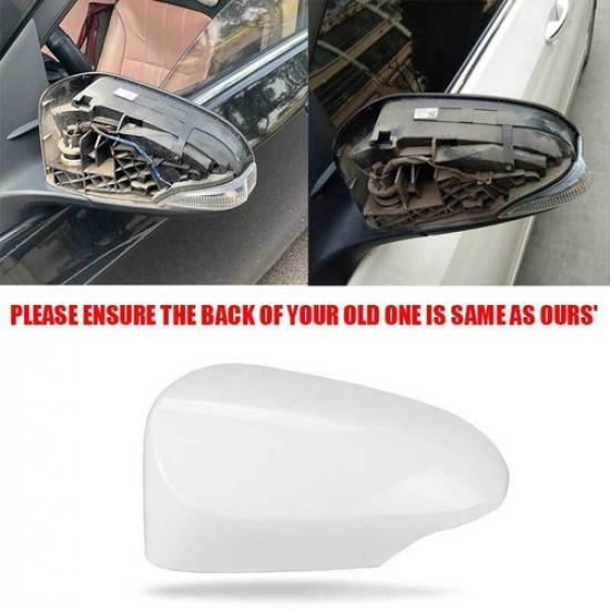 Left Driver Side Mirror Cover Cap Fit For 2014 2015 2016 Toyota Corolla