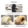 Kids Cartoon Ski Gloves Polyester Touchscreen Compatible Windproof Waterproof for Snowboarding and Skiing Winter Gear