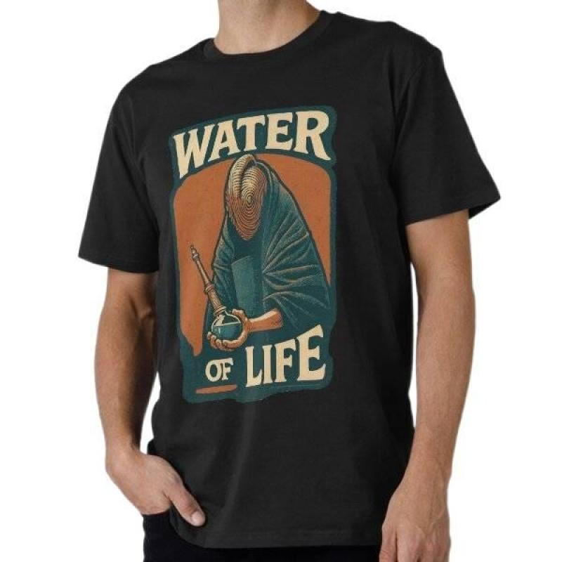 Water of Life DUNE 2 Sic fi fan Gift t shirt 100 cotton printed Shortsleeve Graphic clothes All size Tops S6XL