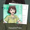 Набор Брелок и Закладка Jujutsu Kaisen Иэири Сёко - Коллекция Подарков по Аниме