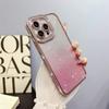 Роскошный модный мягкий чехол из ТПУ с градиентом и бриллиантами для iPhone 14 13 12 11 Pro Max с гальваническим противоударным чехлом для iPhone 14 13 12 11