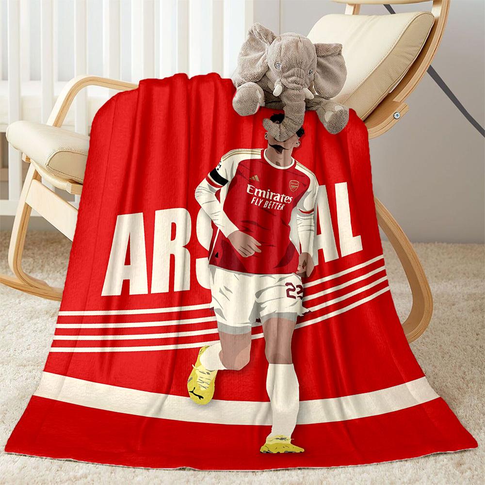 Ronaldo's Iconic Celebration Flannel Blanket-Soft and Suitable for Sofas,Beds,Offices,Travel,All Seasons,Great Gift for Holidays and Birthdays.