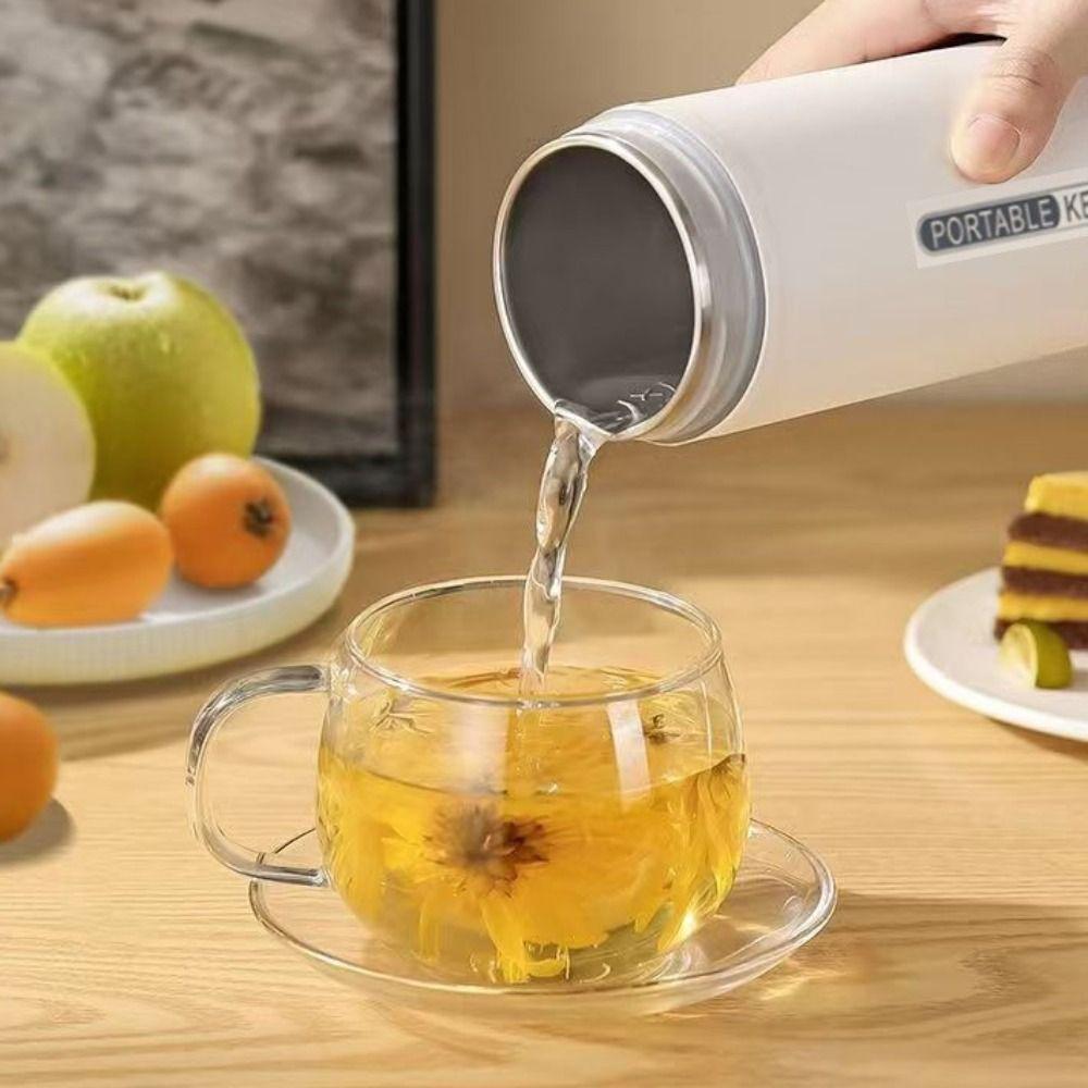 500 мл Электрический чайник Быстрый нагрев Кипячение Бутылка для воды Практичный Подогреватель Чайник Чай