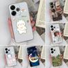 Совместимость с Xiaomi Redmi A3 Pro A4 Note 14 Pro Plus 13 14C 14R K80 Pro K70 Ultra 4G 5G новый чехол милый сова прозрачный силиконовый прочный противоскользящий для Redmi