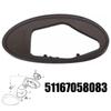 Car Left Side View Mirror Seal For BMW For Mini R50 R52 R53 2002-2008 51167058083 Car ABS Black Exterior Parts View Mirror Seal