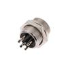1Pair High Quality 12mm 2/3/4/5/6 Pin Aviation Socket Plug  Wire Panel Connector  GX12  Male&Female