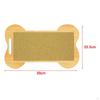 Dog Nail Scratching Pad, Bone Shape, No Grinding, Trimming, Nail, for
