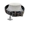 Empress Dowager Cixi Black & Red Plaid Choker Necklace - Sweet Y2K Autumn/Winter Style for Hot Girls