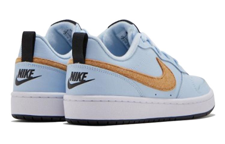 Nike Court Borough Low 2GS 'Синий Коричневый Белый' Gs CQ4015-400