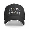 2023 New Baseball Cap Jesus Saves Christ Stuff Men Women Trucker Cap Retro Snapback Hat