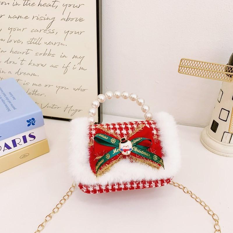 Забавный кошелек с красным бантом и оборками для девочек с уютной полиэстеровой подкладкой и игривым дизайном для любого случая