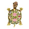 New Rhinestone Beautiful Turtle Brooches For Women Fashion Vintage Animal Pin