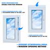Okno Pcv Antracyt 50X80 Lewe Nowe 500X800 Mm Rozwierno-Uchylne Dwuszybowe