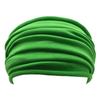 Nonslip Elastic Fold Yoga Hairband Stretch Hair Band Turban Running Headwrap Wide Sports Headband