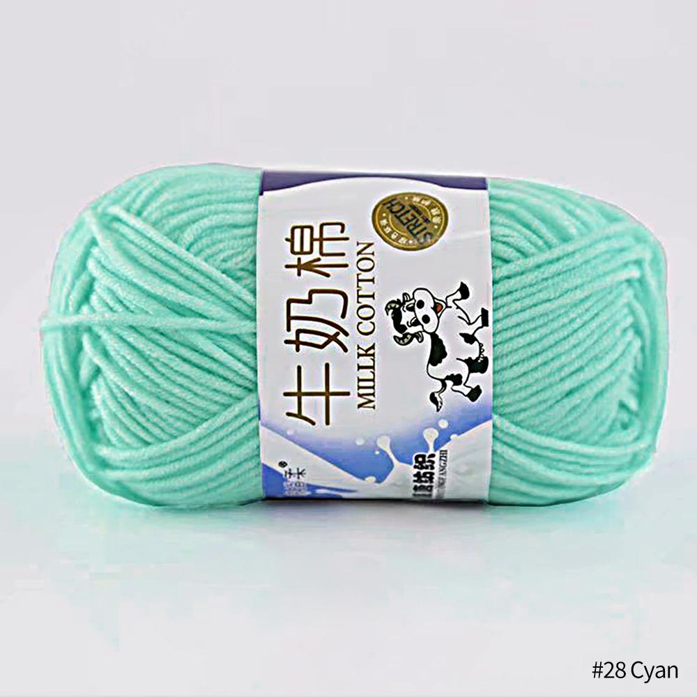 FEIJIEAST 50 г/рулон молочно-хлопковой пряжи, 5-слойная нить для ручного вязания, мягкие теплые хлопковые нитки «сделай сам», детская шерсть для ручного вязания крючком, пряжа