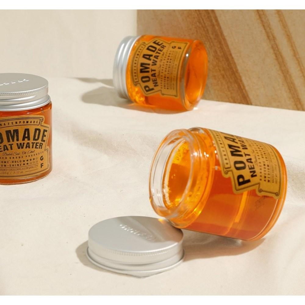 Graphene Knit Water Pomade Hair Wax, 100g, 2 Pieces