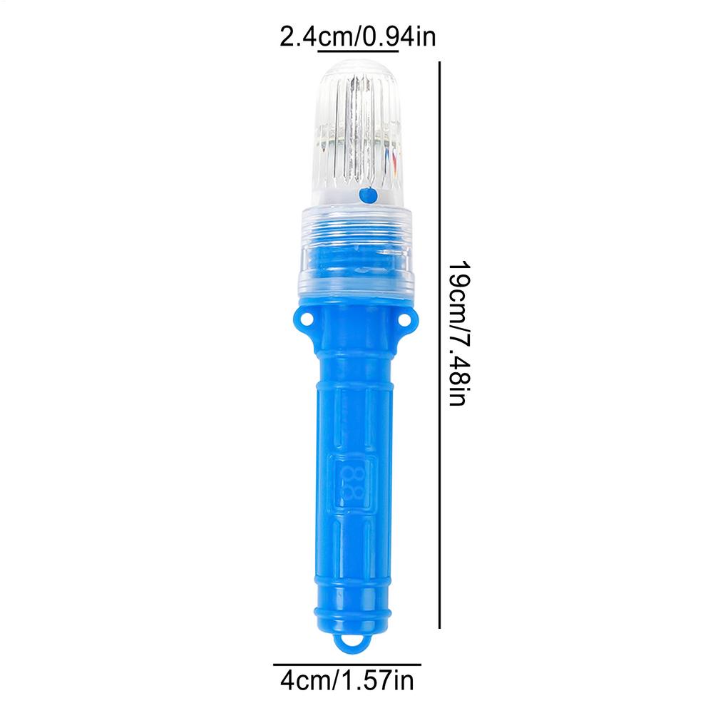 Светодиодный манящий свет Фальшфейеры для катания на лодке Светодиодные фальшфейеры для катания на лодке Рыболовный свет Светочувствительный Набор для безопасности катания на лодке Визуальный сигнал День/Ночь
