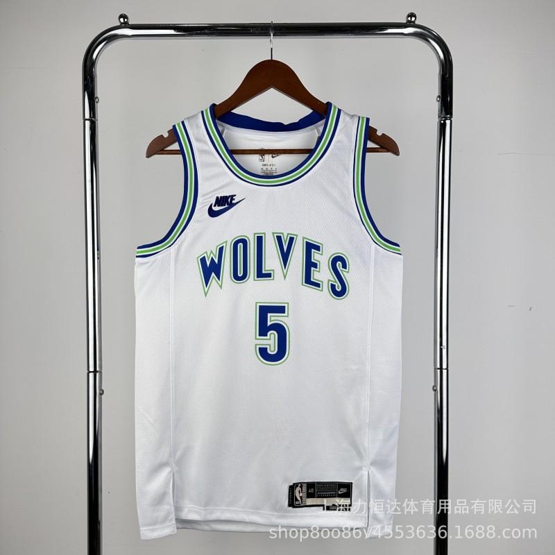 Basketball Jerseys - Suns Booker 1 Durant 35 Timberwolves Edwards 5 Breathable Sports Shirts