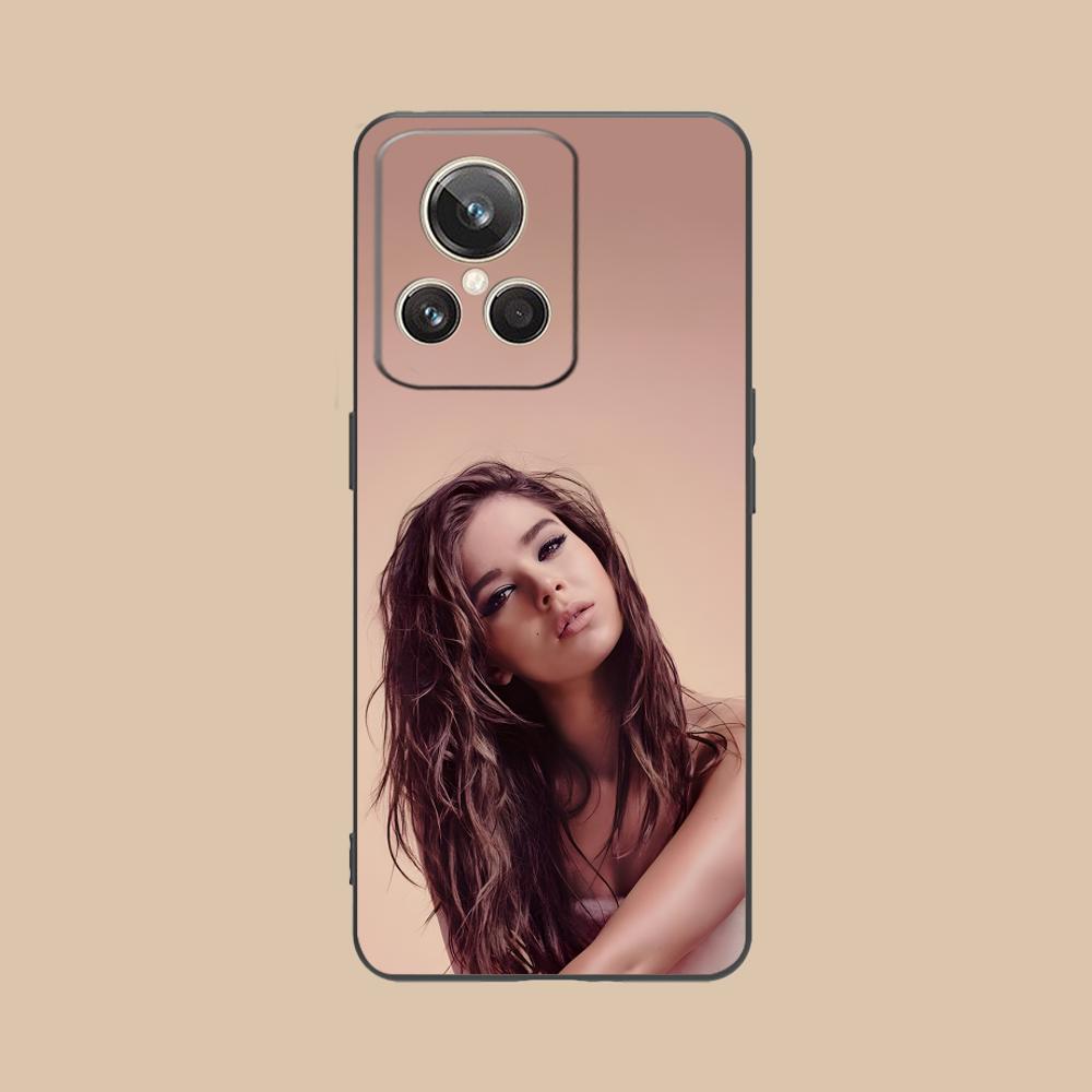 Матовый ТПУ чехол для мобильного телефона Hailee Steinfeld для Realme GT 8 Neo Pro C75 73 71 C67 65 C55 53 C35 31 C20 15 Цветная обложка