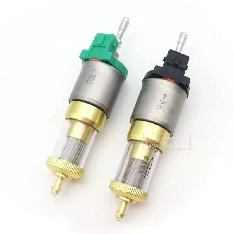 12V/24V 16ml/18ml Diesel Heater Fuel Pump with Double Filter, Quieter, Diesel Heater Replacement Parts for All Diesel Parking