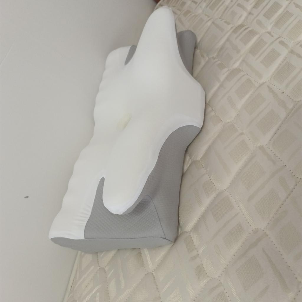 Эргономичные подушки для шеи с контуром шеи для облегчения боли в шее, подушка для кровати из пены с эффектом памяти, подушка для шеи с охлаждающей наволочкой