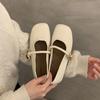 Soft-soled Mary Jane Shoes Round Head Shallow Mouth Summer New New Chinese Versatile One-word Strap Single Shoes Flat Women