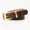 Stylish Faux Leather Belt For Women With Alloy Pin Buckle Elegant Casual Waist Accessory