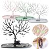 Jewelry Display Stand Tray Tree Storage Rack Earrings Necklace Ring Desktop Organizer Holder Makeup Decoration Accessories
