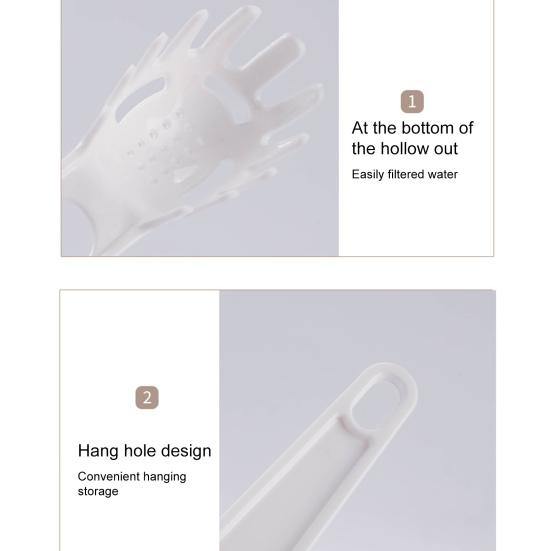 Нескользящий фильтр для макаронных изделий, портативная практичная компактная вилка, кухонные аксессуары