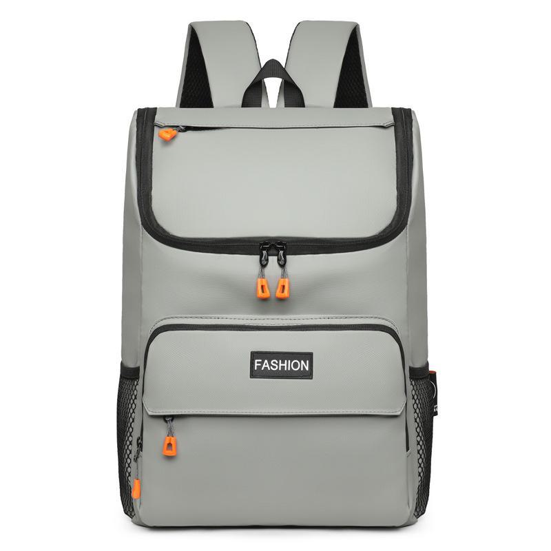 Мужской водонепроницаемый рюкзак большой вместимости для путешествий, школы, бизнеса и колледжа - в японском и корейском стиле