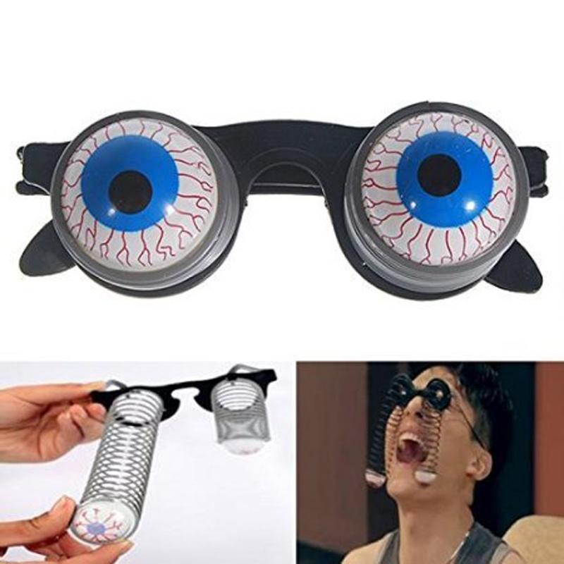 Out Eye Dropping Eyeball Glasses Terror Scary Party Prank Joke Toys