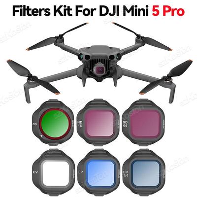 Комплект фильтров для объектива для DJI Mini 5 Pro Набор ND-фильтров Оптическое стекло MCUV Фильтр для камеры для аксессуаров DJI Mini 5 Pro