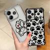 Cute Pet Paw Prints Case for Redmi Note 14 Pro Plus A3 A5 10 Lite 13C 11s Note 13 12 9 Pro K80 11 Phone Cover
