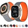 Силиконовый ремешок для Apple Watch Band 49мм 46мм 42мм 45мм 44мм 41 40мм Браслет iWatch Серии 11 10 9 8 7 6 5 4 SE Ultra 3 2 49ММ