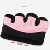 Stretch Fabric Mittens Non-Slip Barbell Short Gloves New Half Finger Gloves  Gym