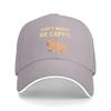 Не волнуйся, будь капибарой Кепи Кепибары Бейсболки Snapback Бейсбольные кепки Дышащие Повседневные Кепки Для улицы Унисекс