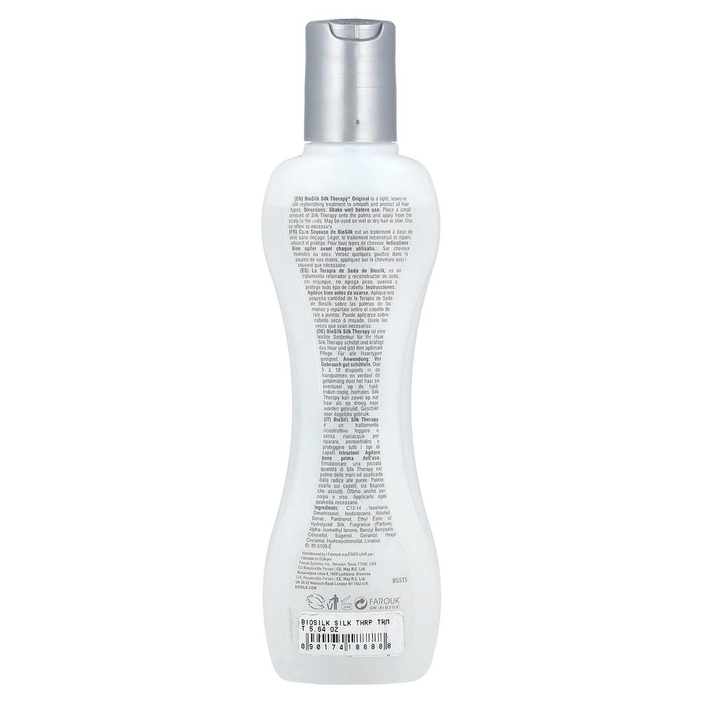 BioSilk Silk Therapy®, оригинальный, 5,64 жидких унций (167 мл)