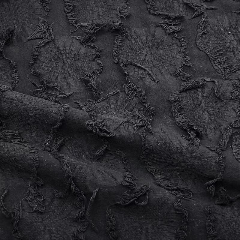 100*150см Ретро Жаккардовая Бахрома Хлопково-Льняная Ткань Ручной Работы Пальто Юбка Сумка DIY Шитье Дизайнерские Ткани