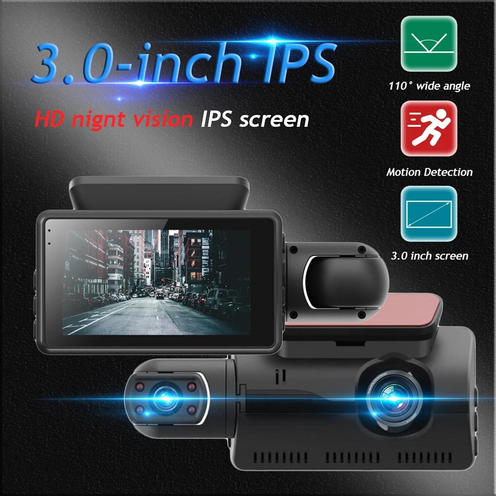 2025 Dual Lens Dash Cam for Cars Black Box HD 1080P Car Video Recorder with WIFI Night Vision G-sensor Loop Recording Dvr Car Camera