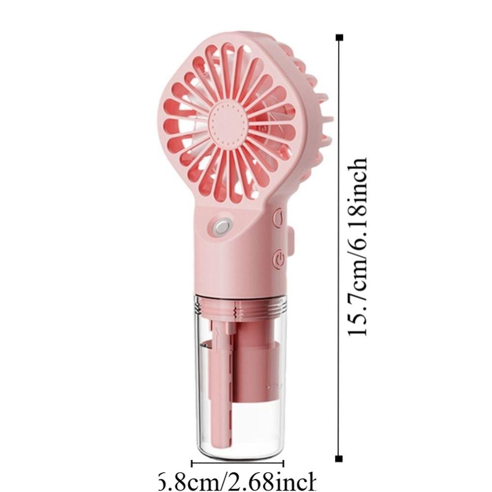Durable Cooling Spray Fan Colorful Small Personal Cooling Fans Gift Mini Cooling Fans  Summer