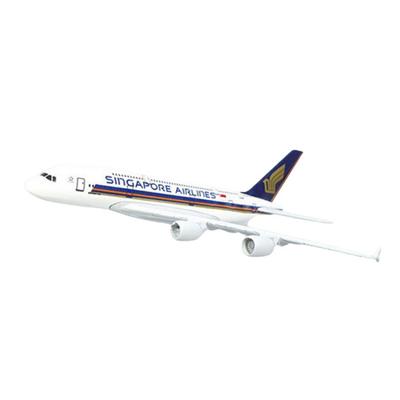 16 см Литая модель самолета из сплава - Singapore Airlines A380