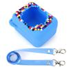 Silicone Cover Case Shockproof Protective Cover Washable Soft Case Cover with Lanyard for for Bitzee Interactive  Digital Pet