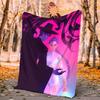 Kpop Hunter Flannel Blanket Soft Warm All-Season Throw, Design for Camping, Car Travel, Hiking Sofa, Bed, Office Perfect Gift for Parties